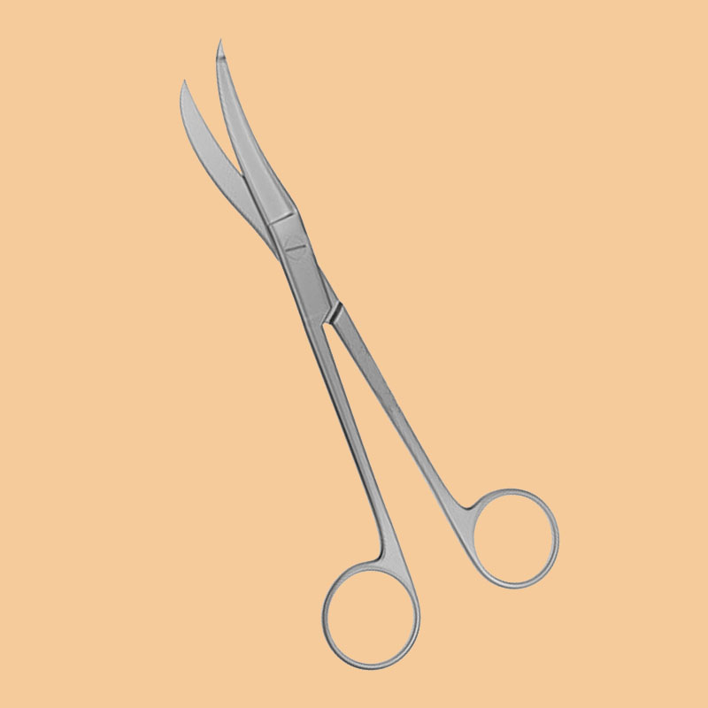 Waldmann Episiotomy Scissors Orange Instruments