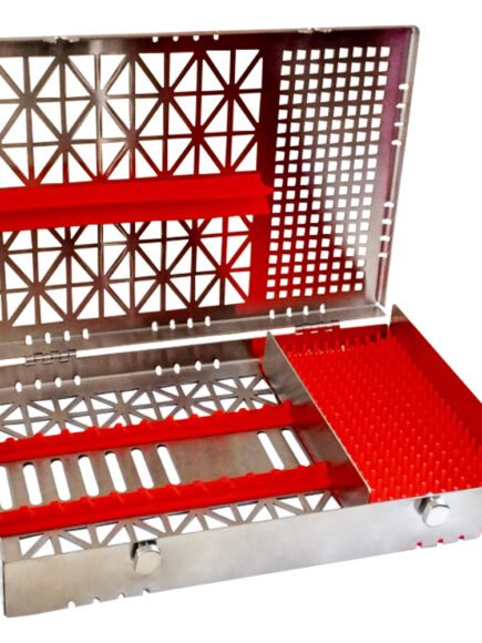 Sterilization Cassette 12 Inserts with Accessory Area