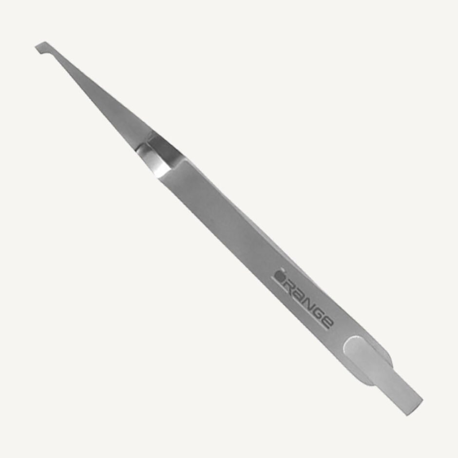 Anterior Bonding Tweezers with Slot Aligner