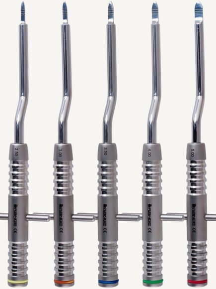 Set of 5 Bone Spreaders
