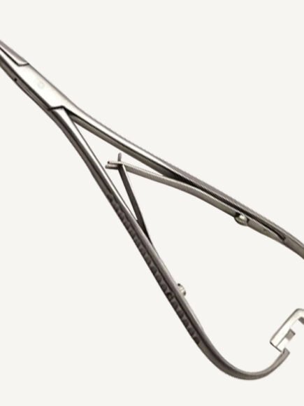 Elastic Placing Mathieu Pliers With Hole