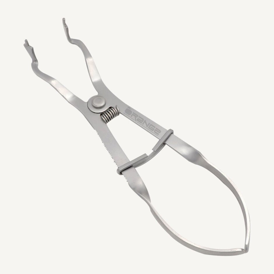 Ivory Rubber Dam Clamp Forceps