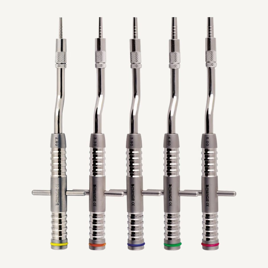 Set of 5 Offset Sinus Osteotomes