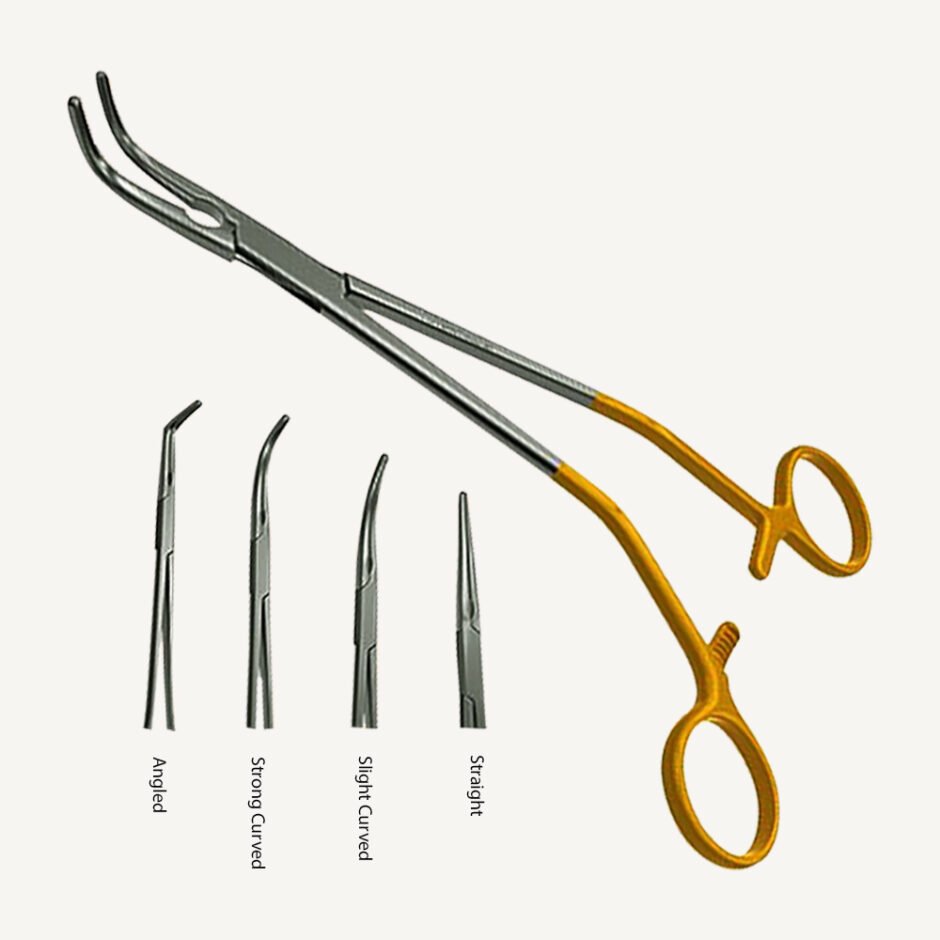 Z Type Atraumatic Hysterectomy Forceps
