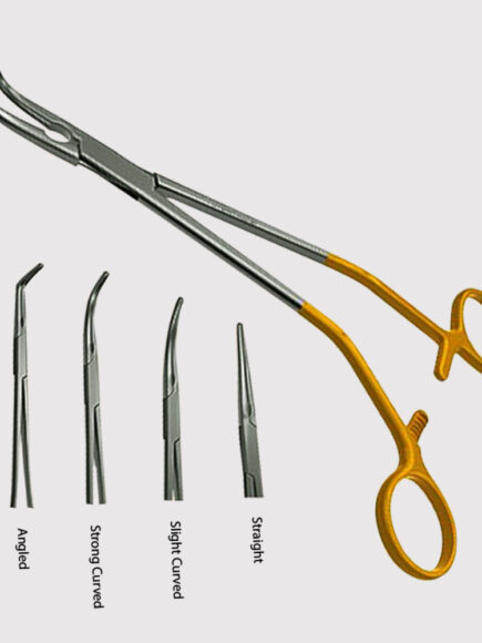 Z-Type Atraumatic Hysterectomy Forceps