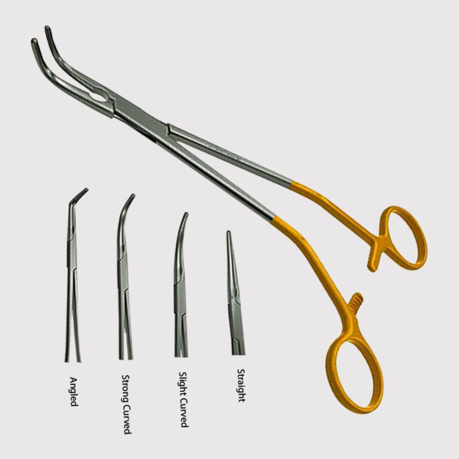Z-Type Atraumatic Hysterectomy Forceps