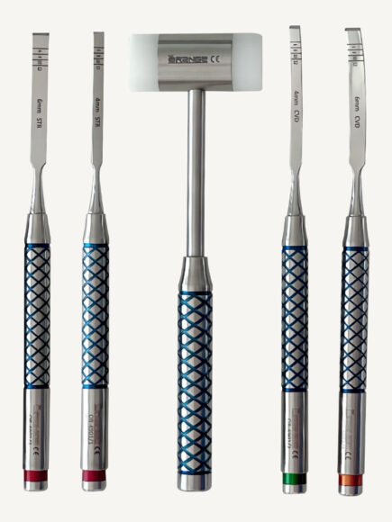 Ridge Splitting Chisels Set