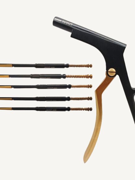 Kerrison Bone Punch With 5 Rotating Shafts