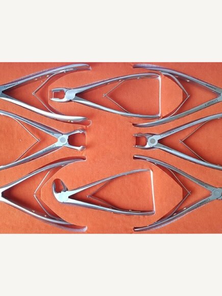 Pedo Deep Grip Forceps Set