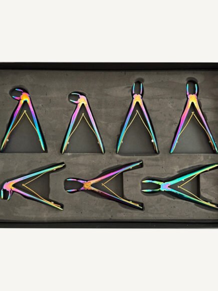 Rainbow Pediatric Forceps Set