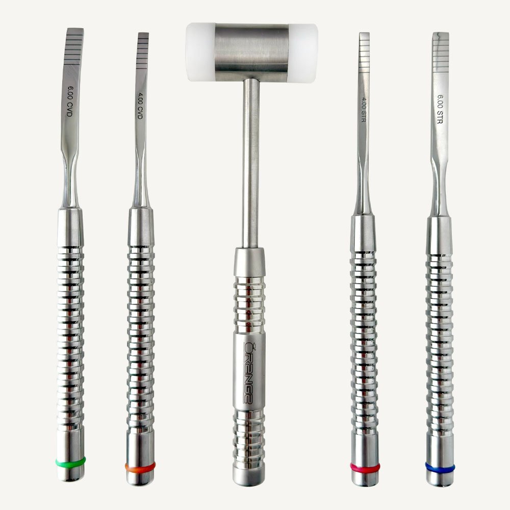 Ridge Splitting Chisels Set