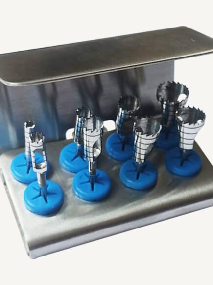 Short Trephine Bur Set