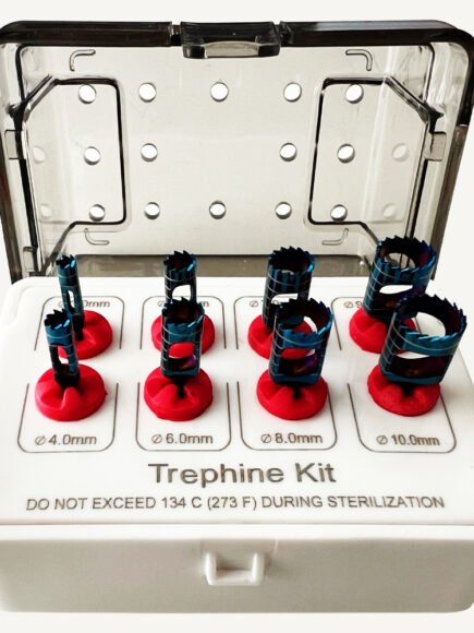 Trephine Bur Set Blue