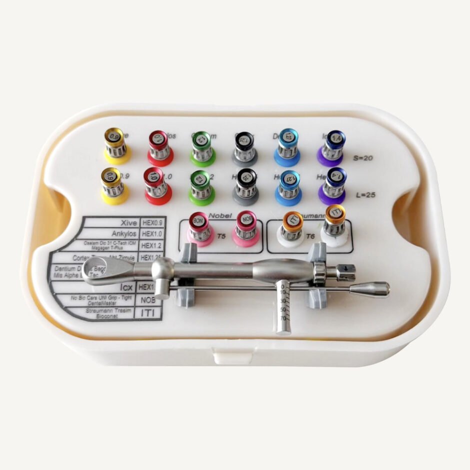 Prothesis Driver Universal Prosthetic Driver Kit - Orange Instruments