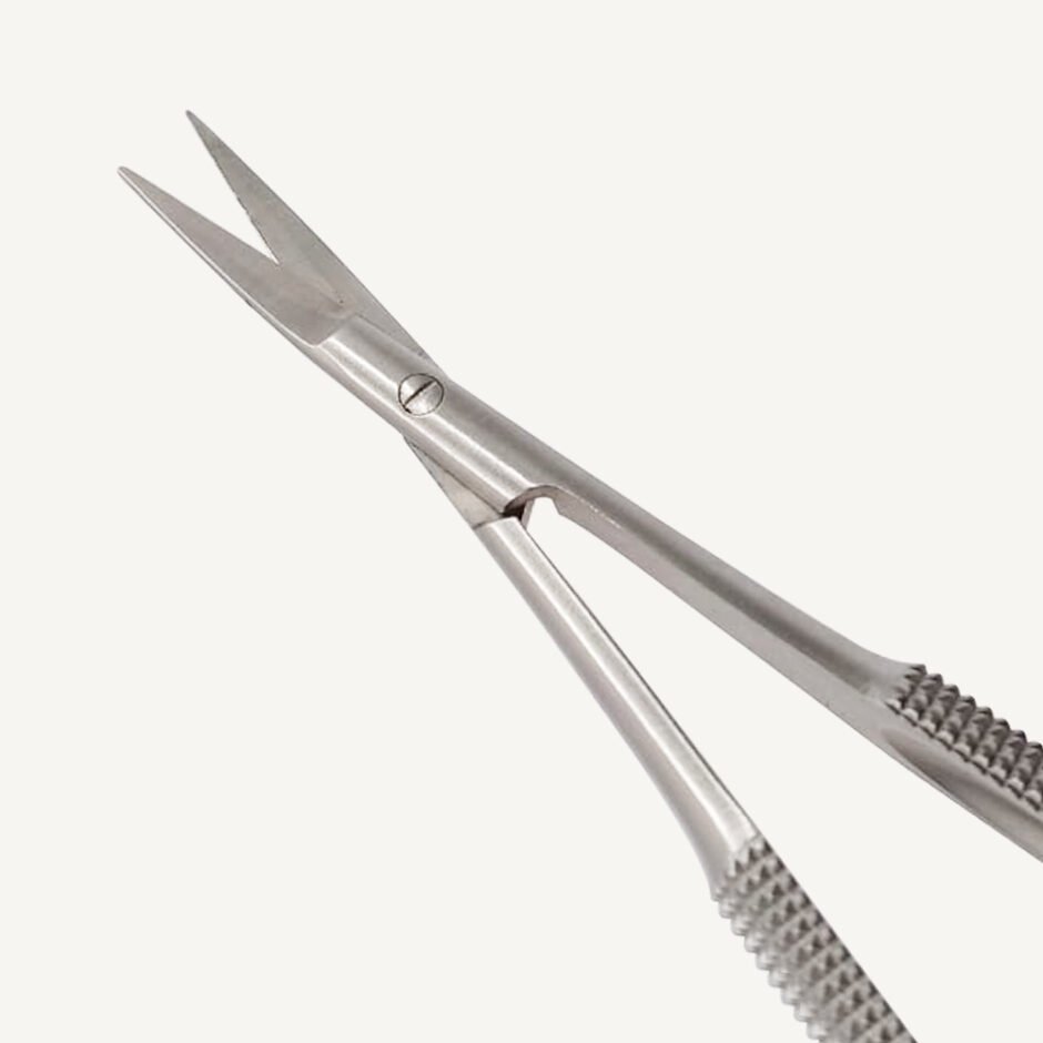 Castroviejo Micro Scissors CVD, TC, 150mm