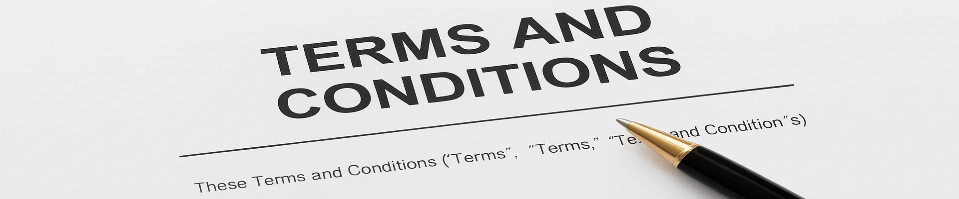 Terms and Conditions