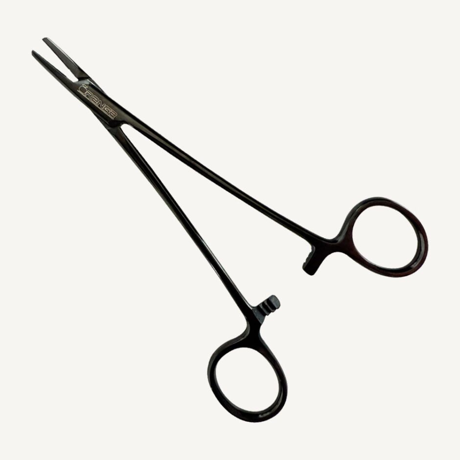 Mayo Hegar Needle Holder Black