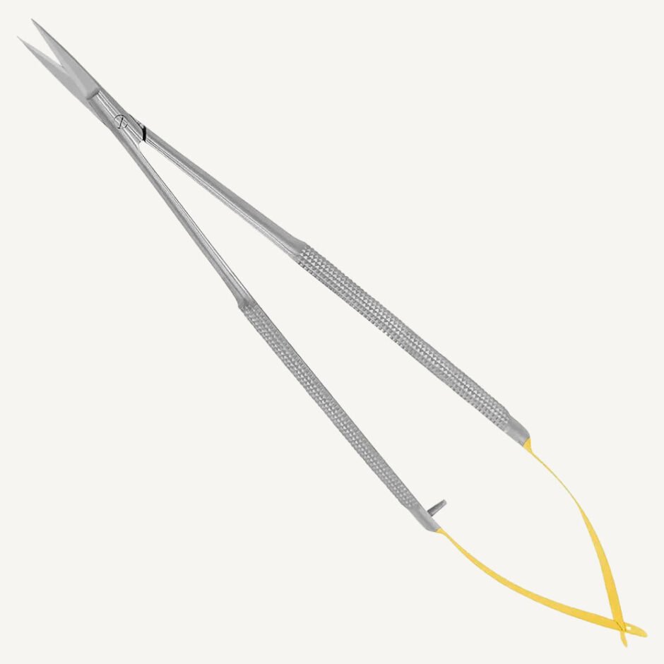 Castroviejo Micro Scissors straight TC 18cm