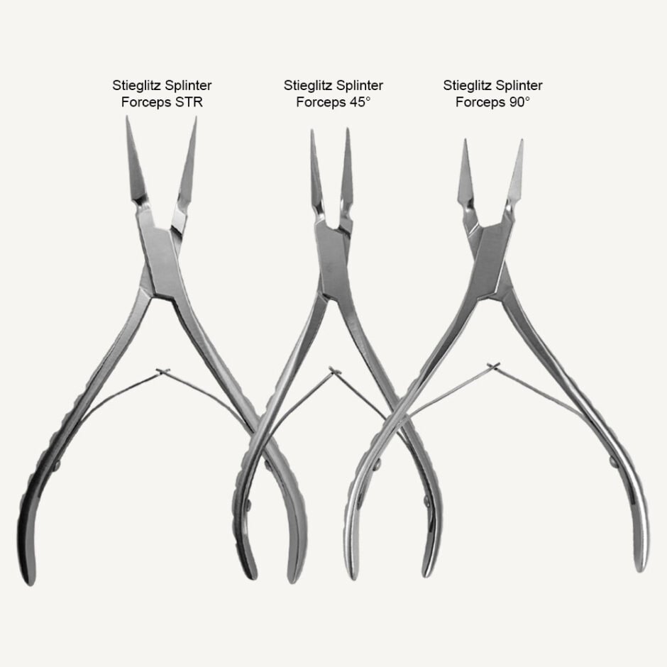 Stieglitz Splinter Forceps Set