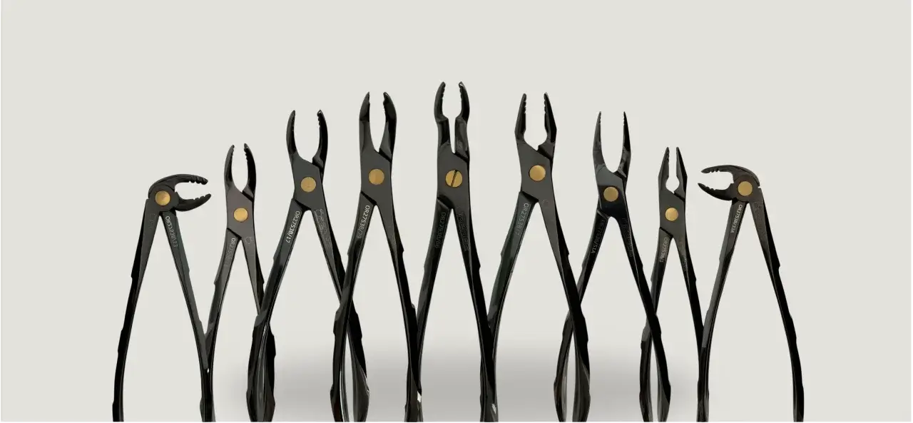 Extraction Forceps Set Black